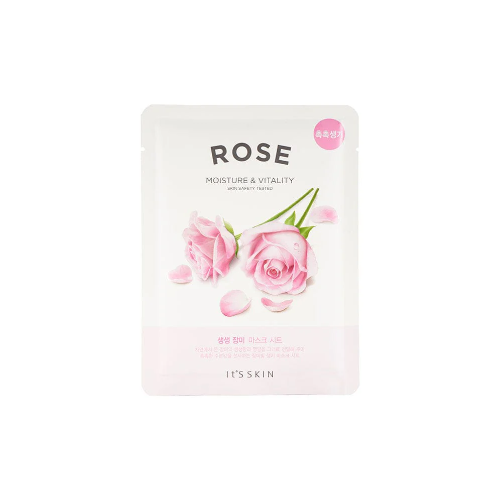 ITS SKIN The Fresh Mask Sheet Rose 1PC