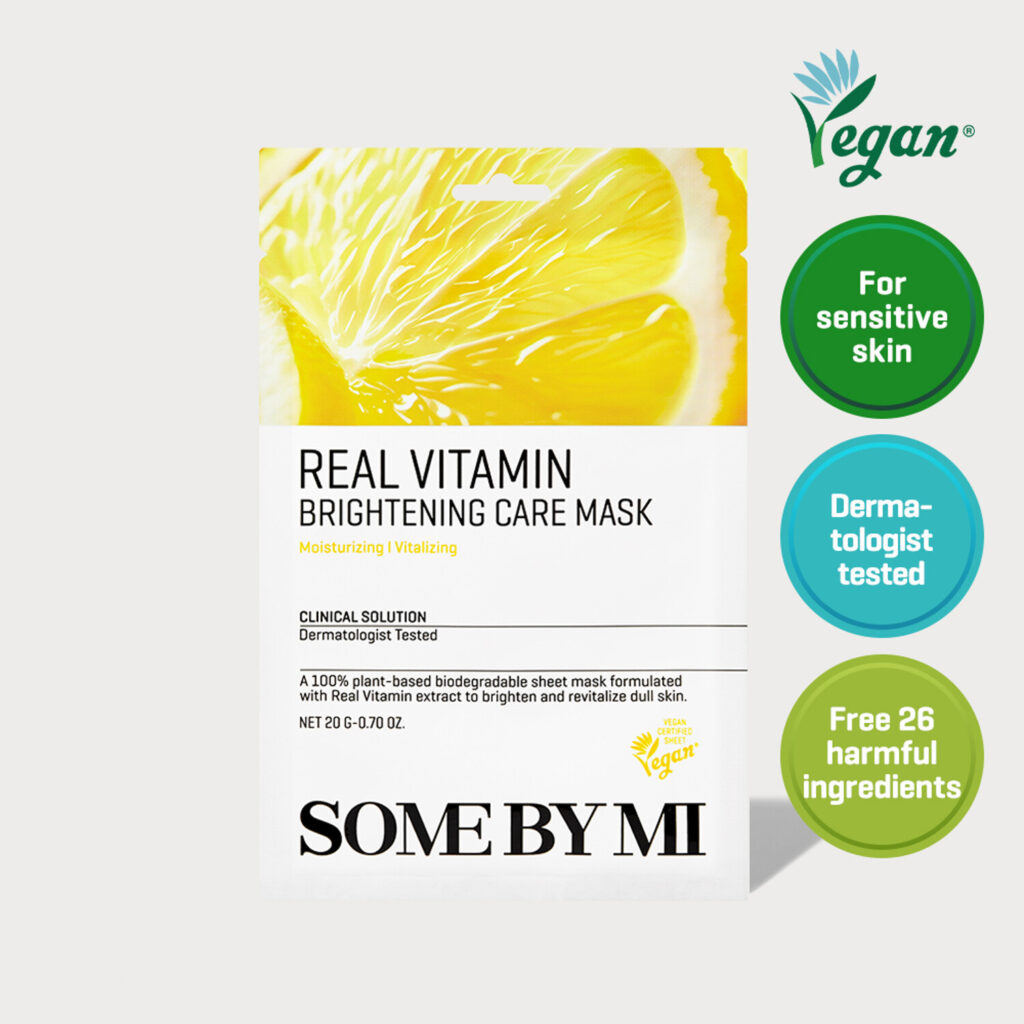 SOME BY MI Real Vitamin Brightening Care Mask 1pc