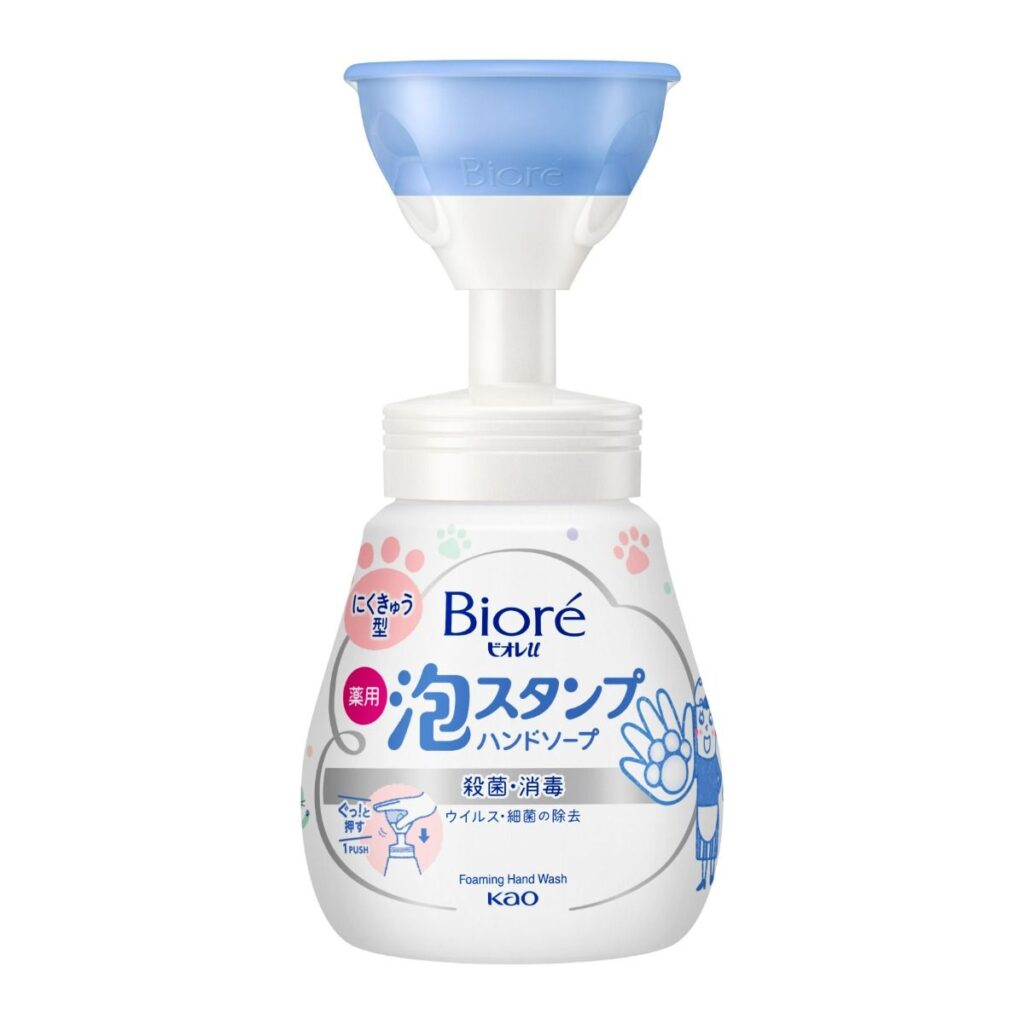 Kao Biore Foam Stamp Hand Soap Paw