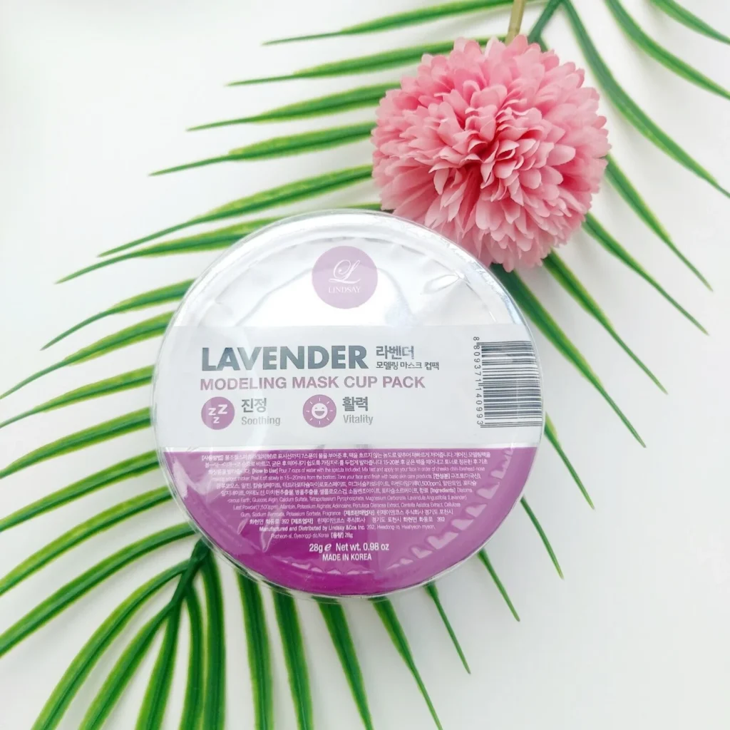 LINDSAY Lavender Modeling Mask