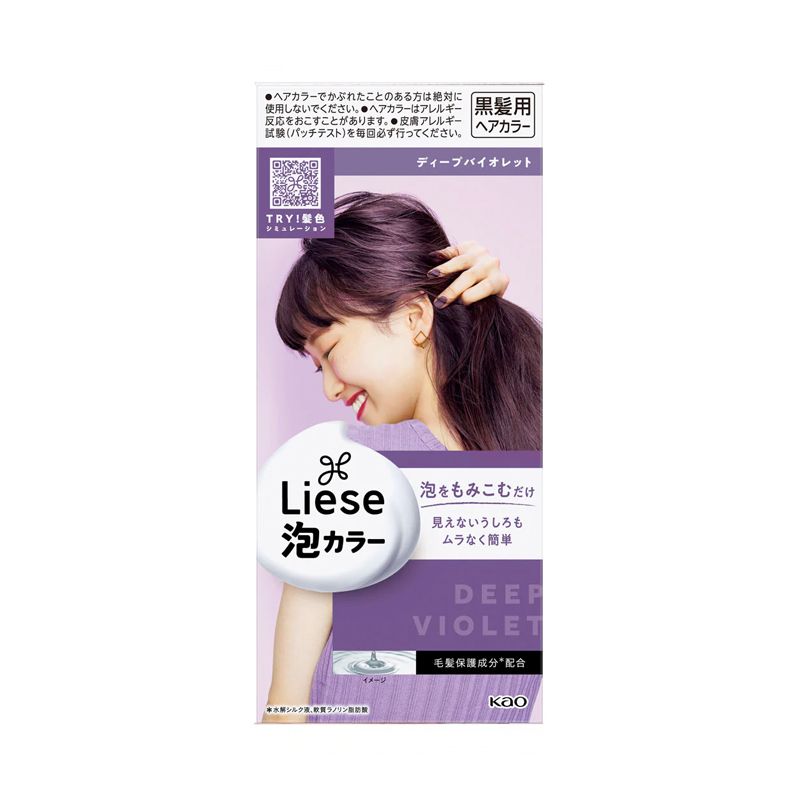 KAO Liese Bubble Hair Color DEEP VIOLET