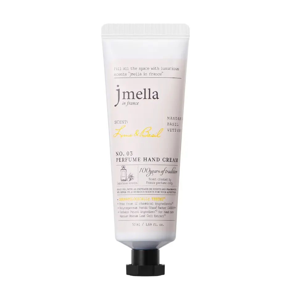 JMELLA IN FRANCE 03 Lime & Basil Hand Cream 50ml