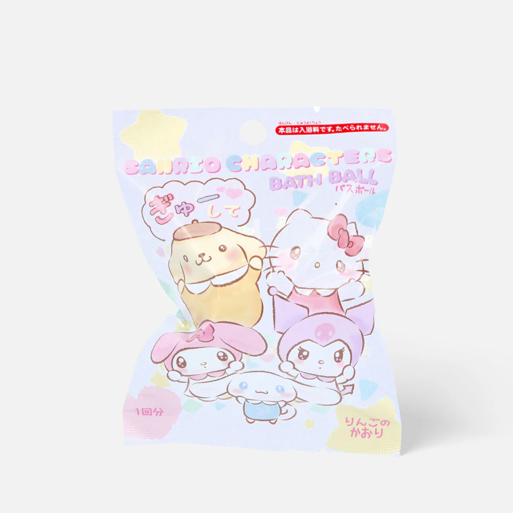 SANRIO SANTAN Bath bomb with Sanrio Apple toy