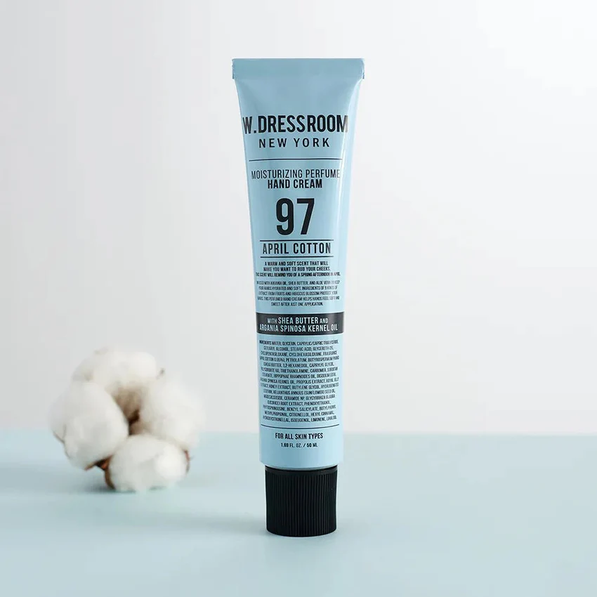 W DRESSROOM Moisturizing Perfume Hand Cream 97 April Cotton