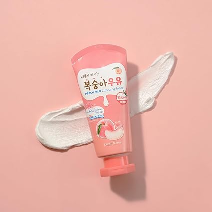 KWAILNARA Peach Milk Cleansing Foam 120ml
